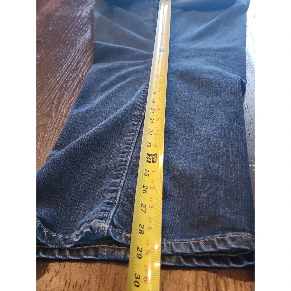 Express Men's Denim Jeans, Size 38x30, Classic Fit, Boot Cut, Darker Wash